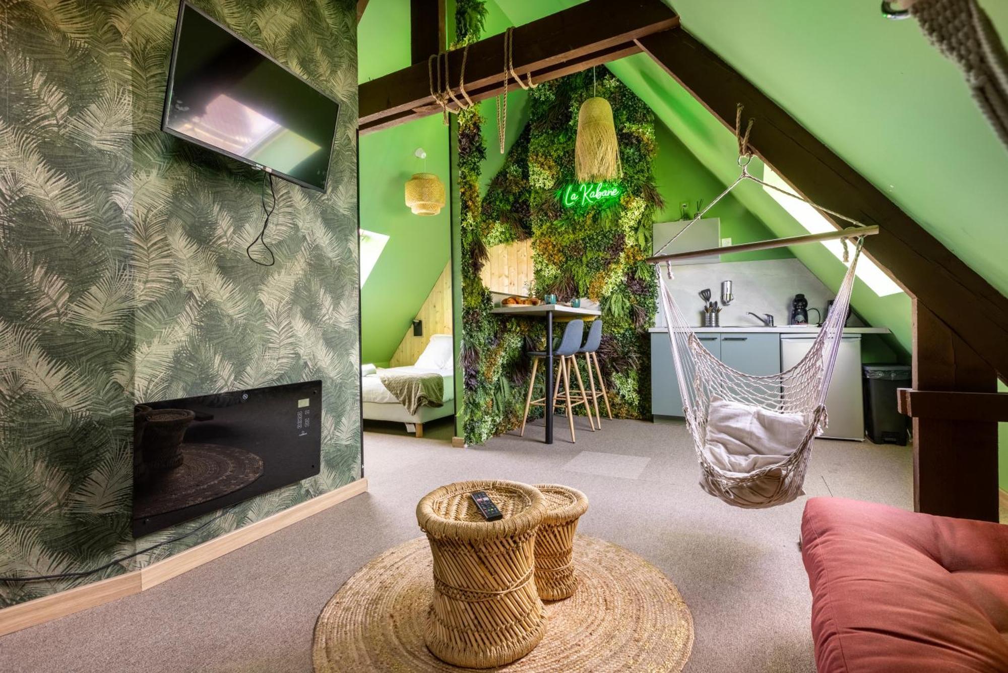 La Kabane , Appartement Proche Centre Et Plage Avec Experience Decoration Jungle Unique Le Portel Exteriör bild